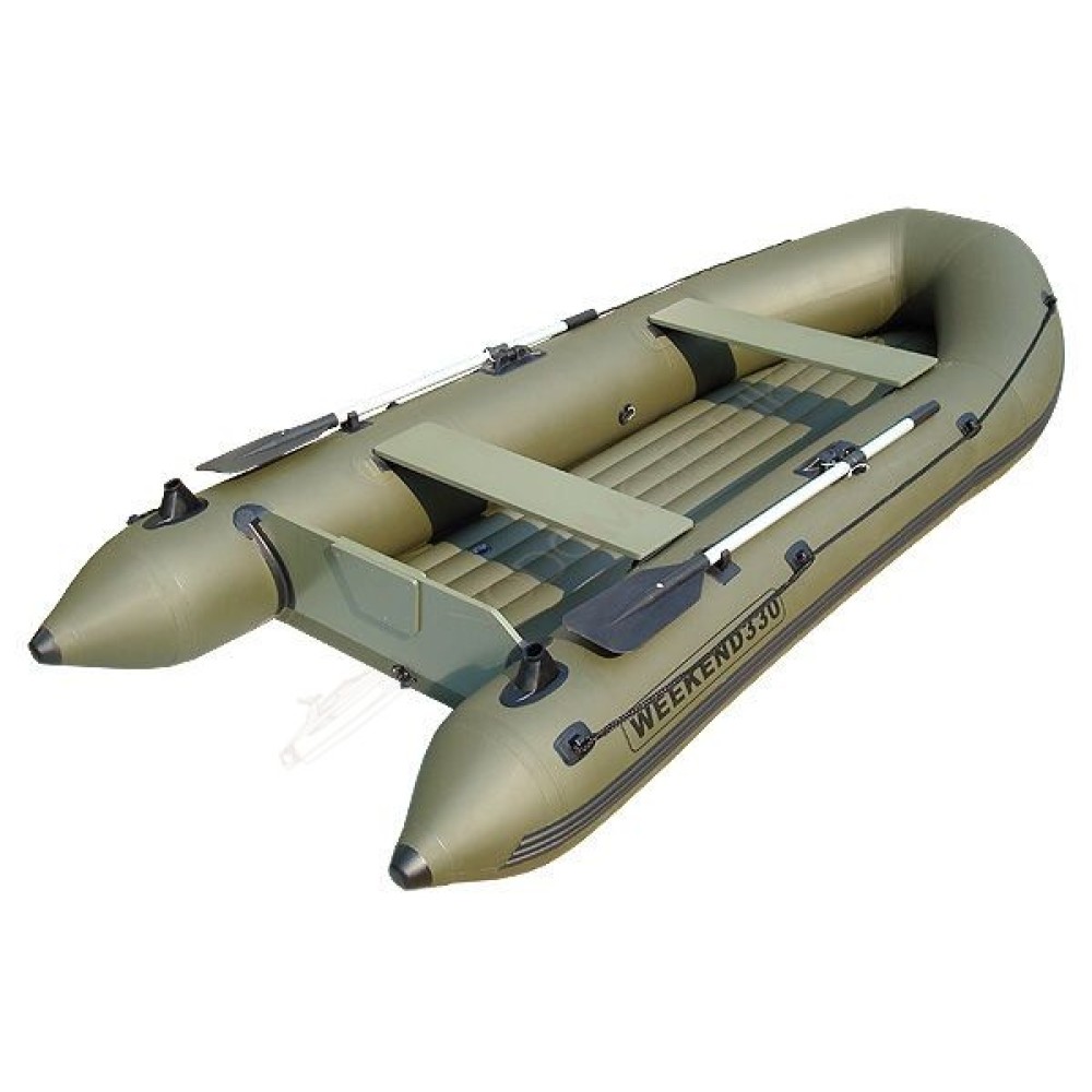 Лодка надувная WEEKEND 330T оливковый