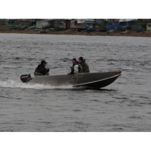 Алюминиевая моторно-гребная лодка СПЭВ Блик 40