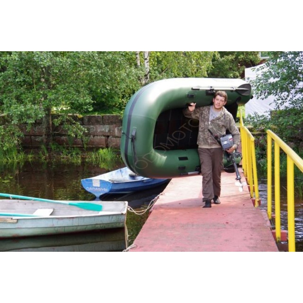 Лодка надувная DINGO 29F оливковый