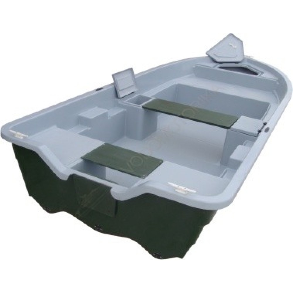 Стеклопластиковая моторная лодка SCANDIC EVING 340 (зеленый)