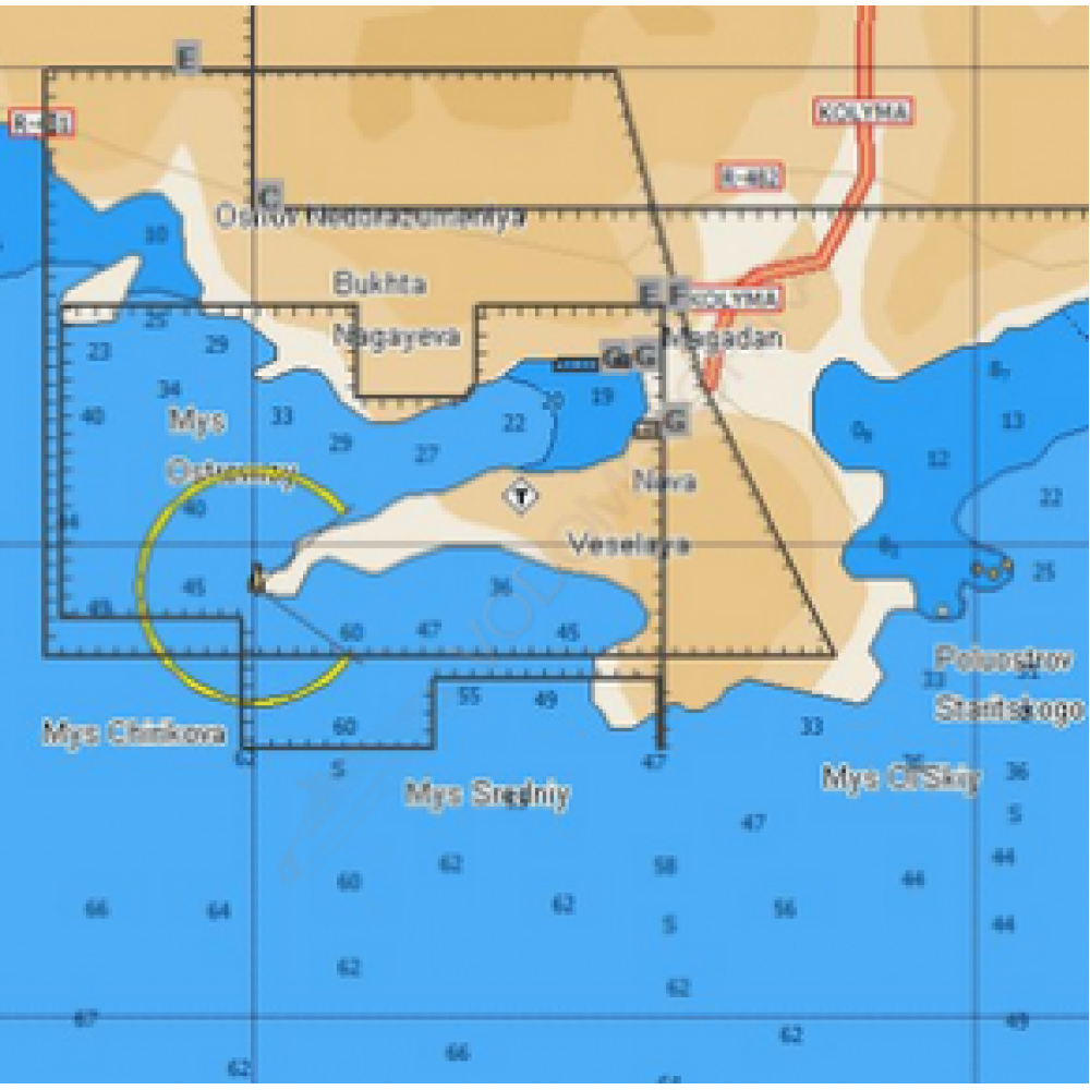 Карта Lowrance RS-N240