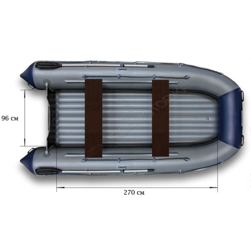 Надувной катамаран Флагман 380К