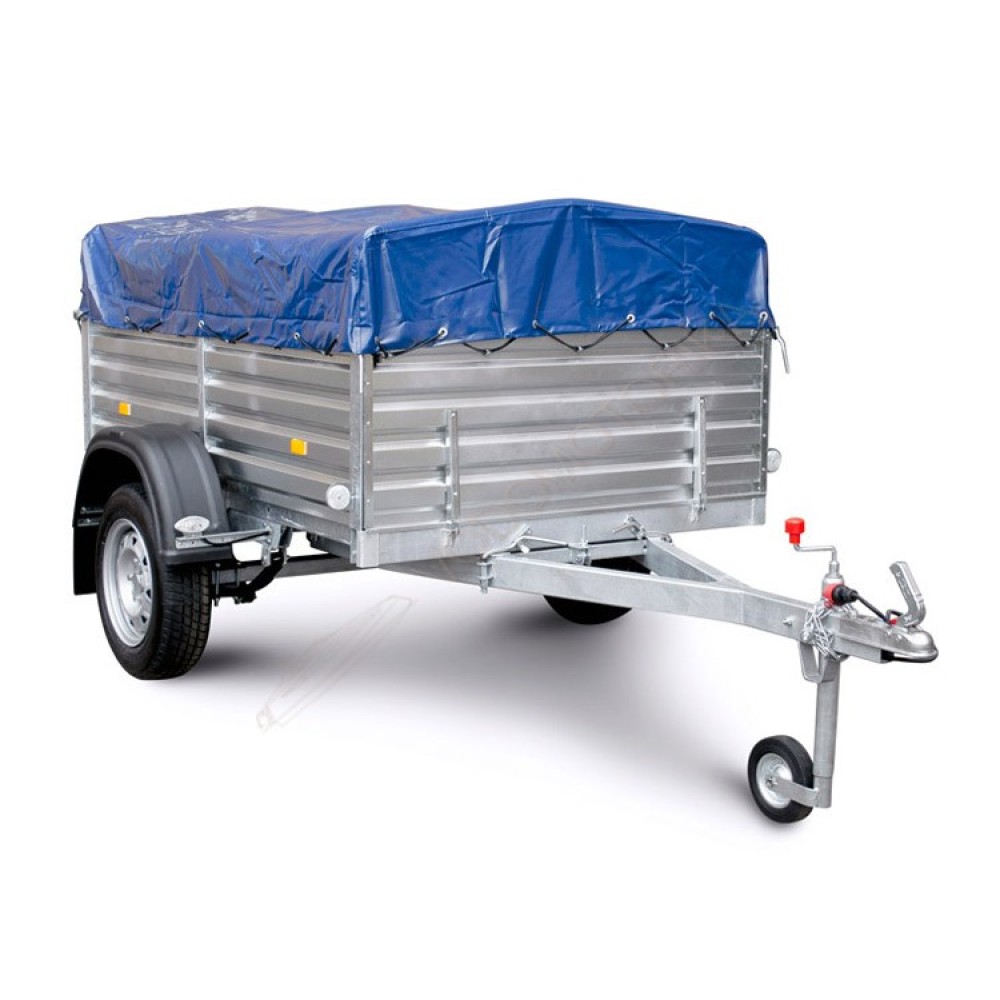 Тент с каркасом для прицепа МЗСА 817730.001 ( H=300 мм, стандартный )