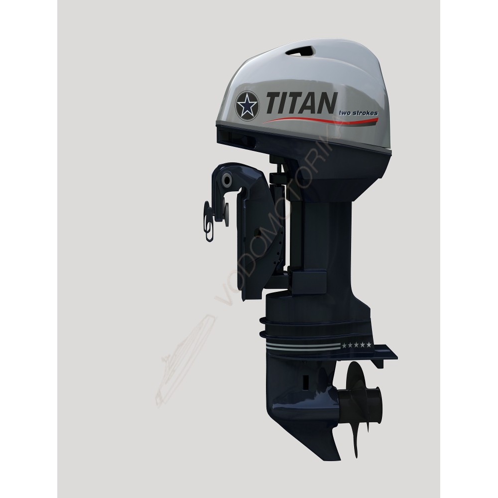 Лодочный мотор TITAN TW60AERDL 60 л.с. двухтактный