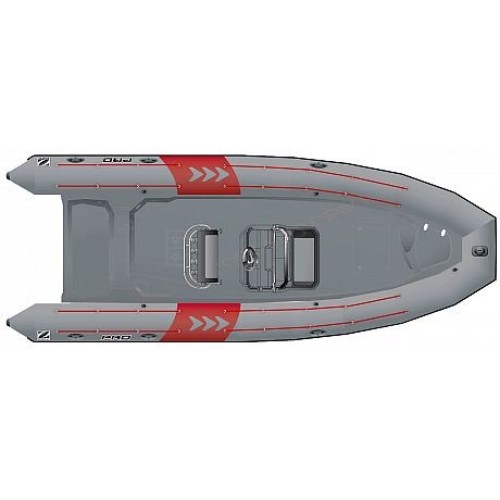 Лодка надувная ZODIAC PRO 750 NEO хайпалон-неопрен ( серая )