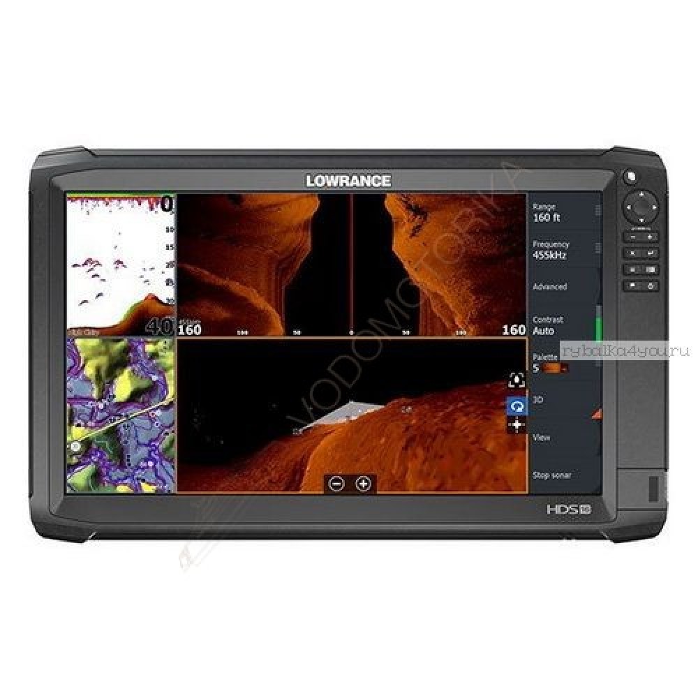 Картплоттер-эхолот Lowrance HDS-16 Carbon No Transducer (000-13734-001)