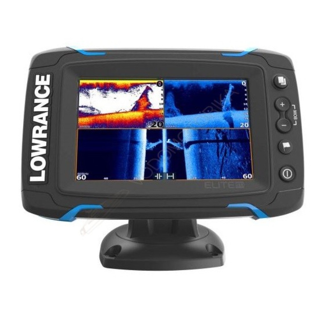 Эхолот Lowrance Elite-5Ti MidHighDownScan 000-12421-001 или 000-14368-001