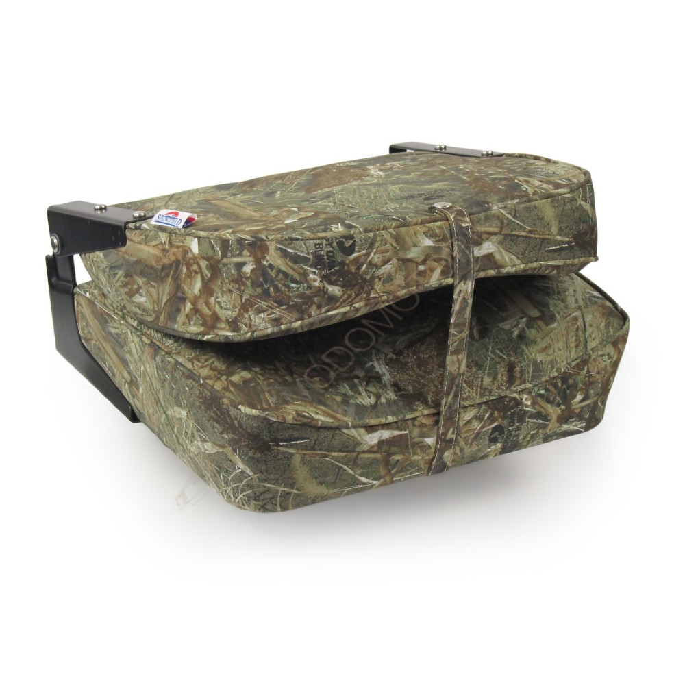 Кресло складное мягкое ECONOMY с низкой спинкой, обивка камуфляжная ткань