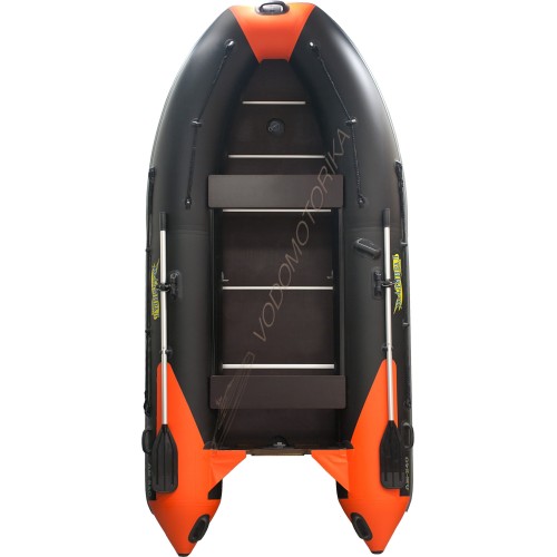 Лодка надувная Адмирал 340SL серый