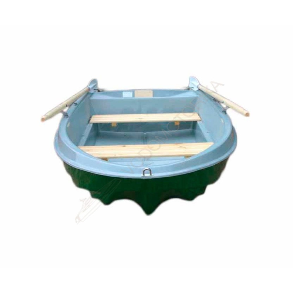 Пластиковая моторно-гребная лодка Шарк-255