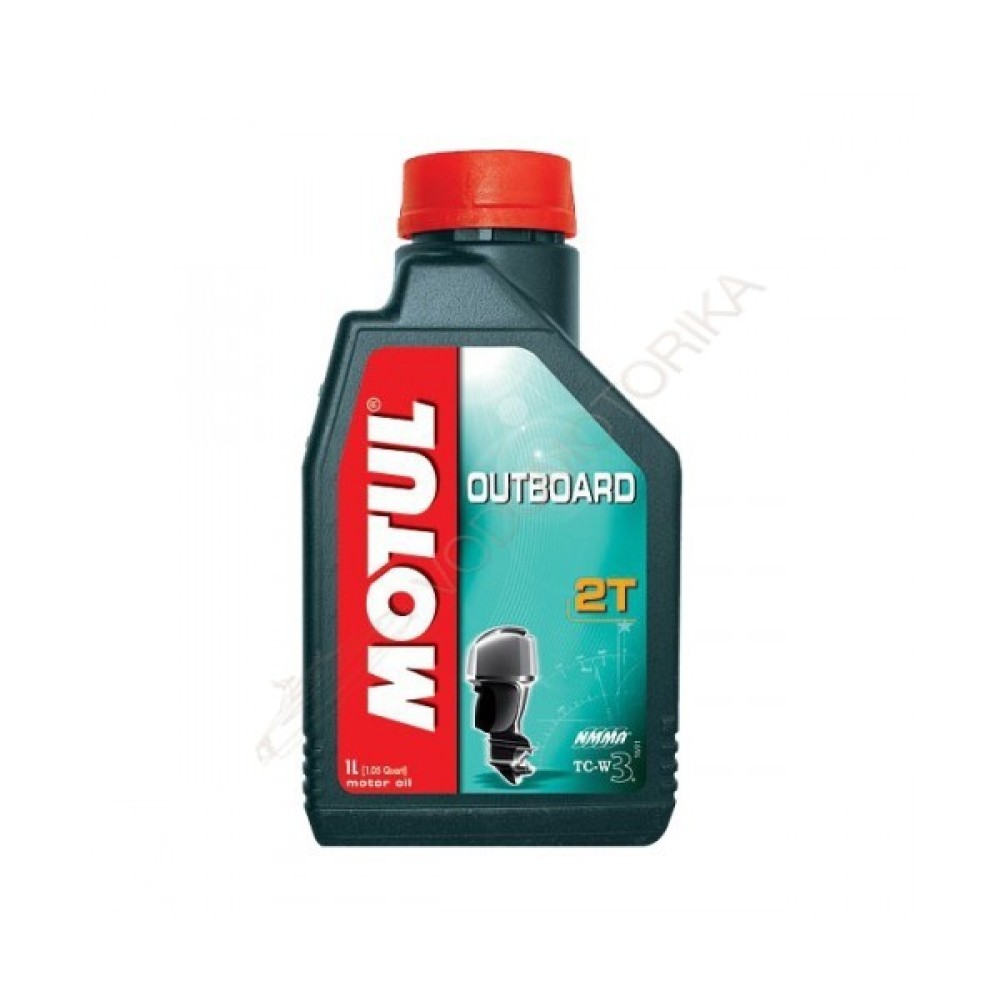 Моторное масло для 2-х тактных двигателей MOTUL OUTBOARD 2T ( 1 л )