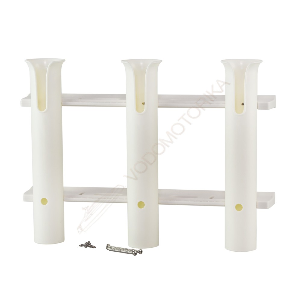 Подставка под удочку 3 стакана, белая CFRS701P3W