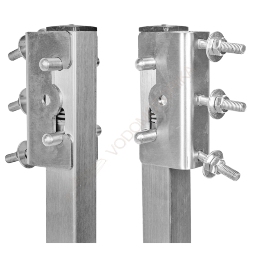 Колеса транцевые Горизонт BSU-260ND (нержавейка, быстросъемные, усиленные, под надувное дно)