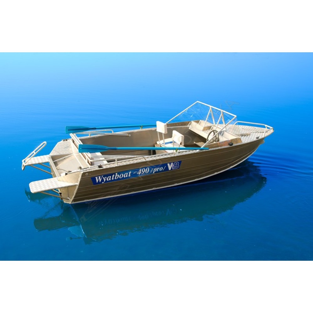 Алюминиевый катер WYATBOAT Wyatboat-490 Pro