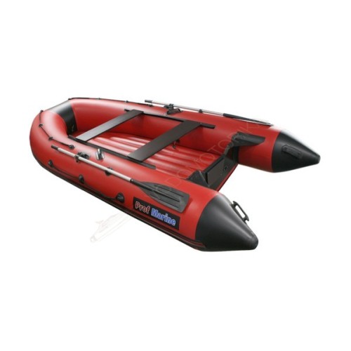 Надувная лодка ProfMarine РМ 330Air LUX (надувное дно, килевая, красная)