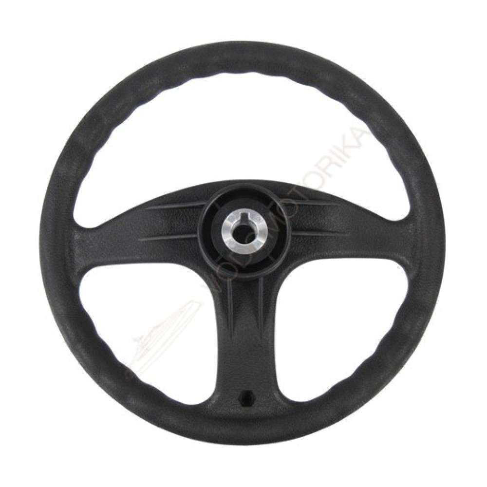 Рулевое колесо E.Chance, обод и спицы черные д. 330 мм