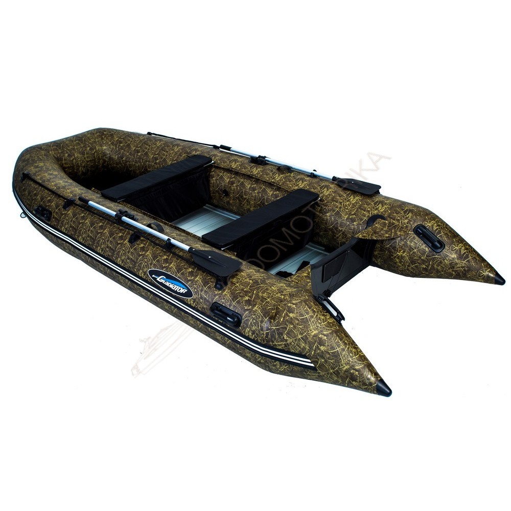 Надувная лодка GLADIATOR Heavy Duty HD 430 AL CAMO