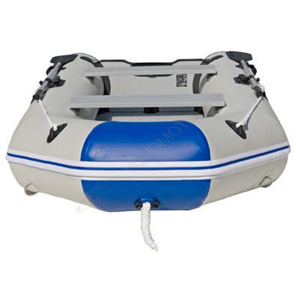 Лодка надувная SOLANO Standart SM365 ( серо-синий )