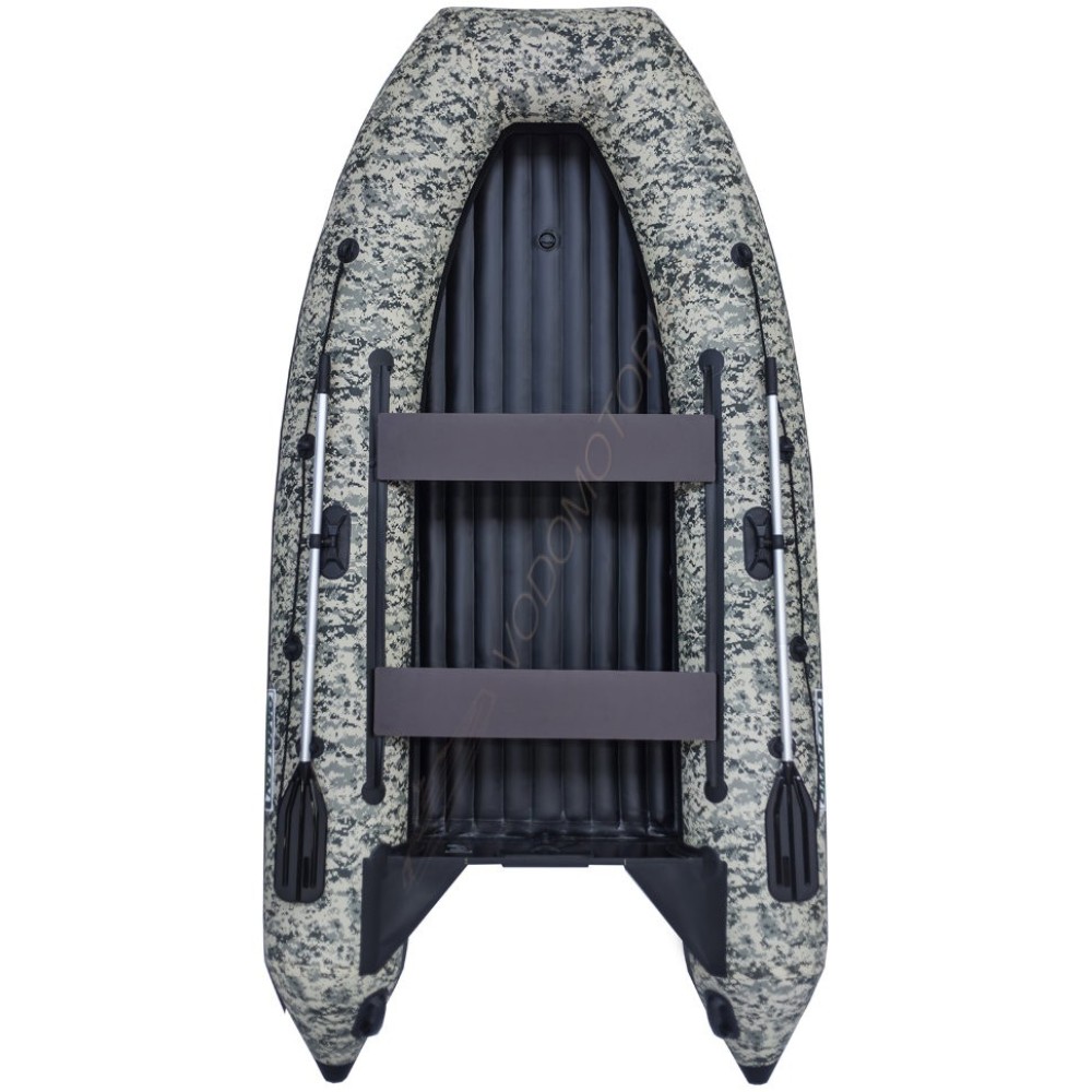 Лодка надувная OMOLON SLD 380 IB (надувное дно) камуфляж