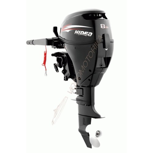 Лодочный мотор HIDEA HDF8HS 8 л.с. четырехтактный