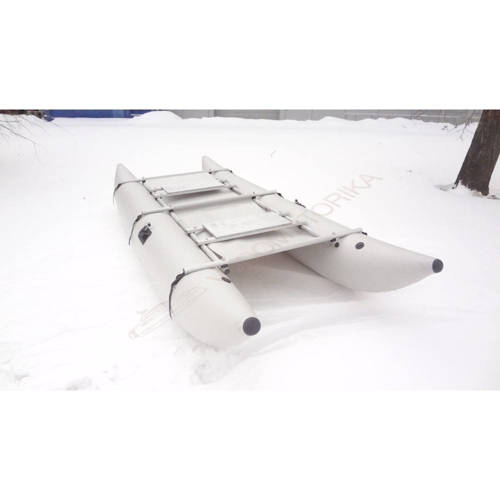 Катамаран рыбака "Дельта 380"