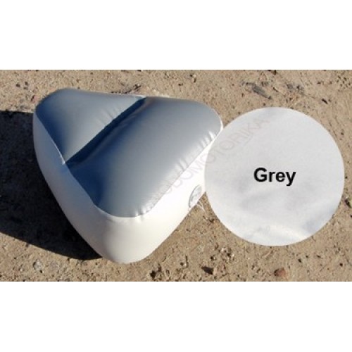 Надувное сиденье в нос лодки Badger 70х46х29 см Grey