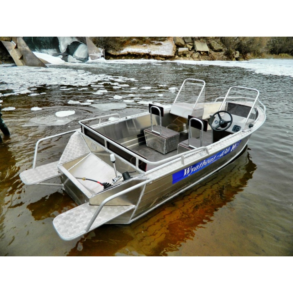 Алюминиевый катер WYATBOAT Wyatboat-430 DC
