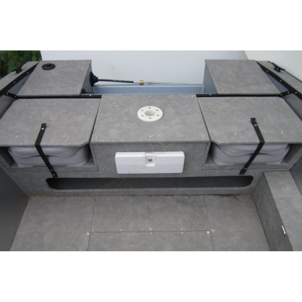 Алюминиевая моторно-гребная лодка RIVERCRAFT RC 47 Touring