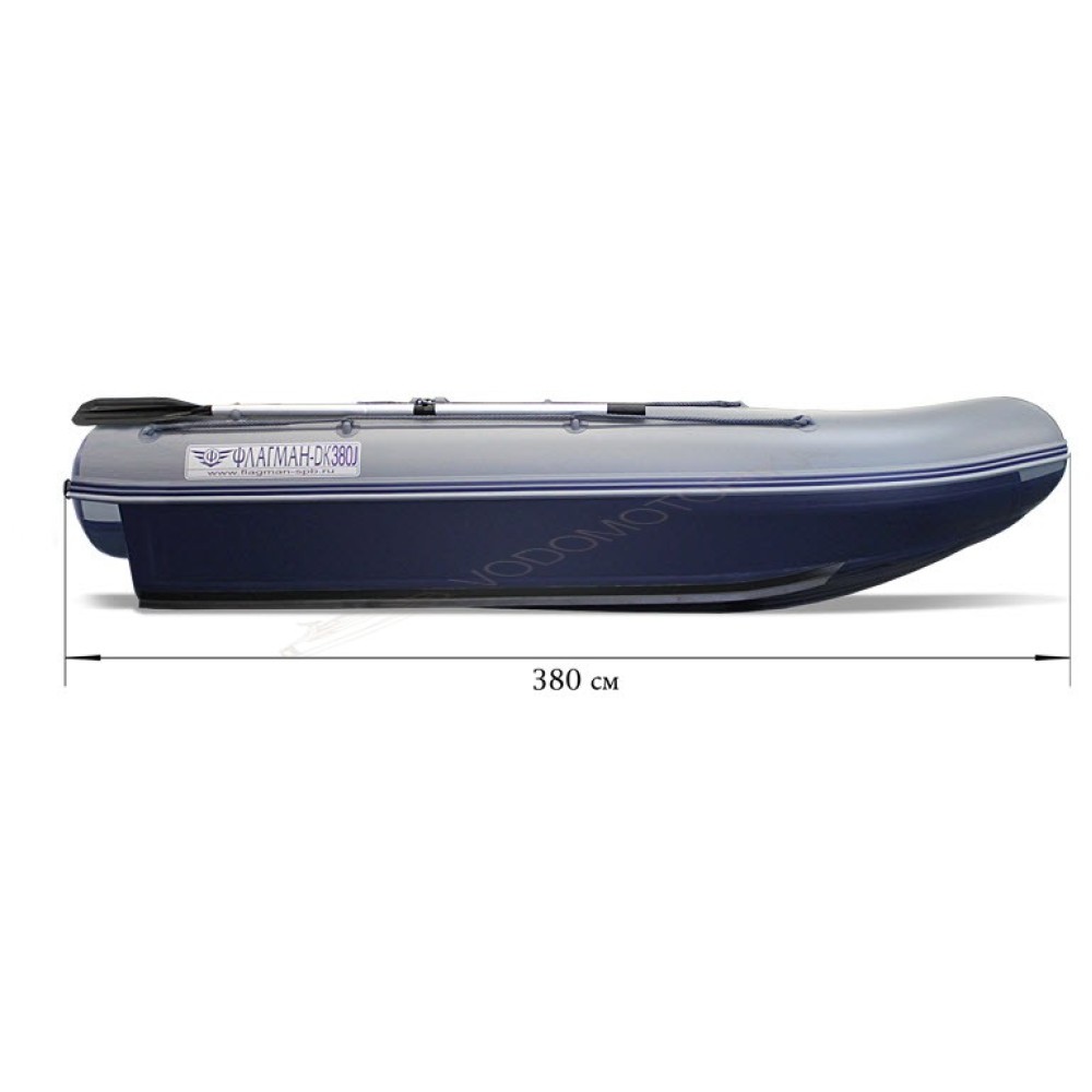 Двухкорпусная надувная лодка Флагман DK 380 Jet