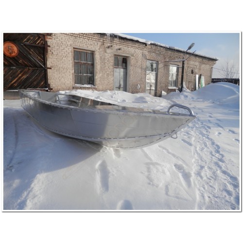 Алюминиевая лодка Вятка Шило под водомет