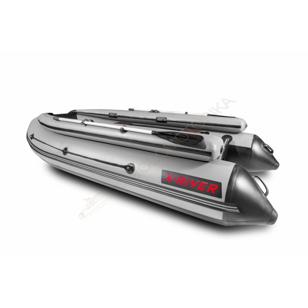 Надувная лодка X-River AGENT 390 НДНД с фальшбортом