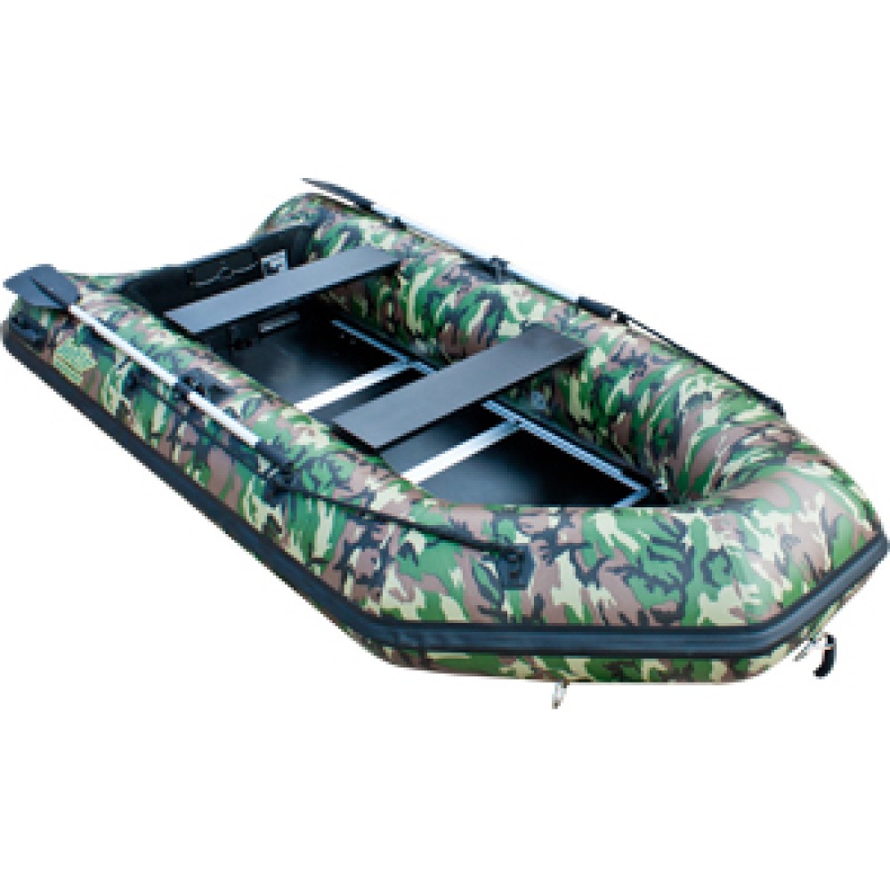 Лодка надувная JET SYDNEY 430 PL зеленый камуфляж