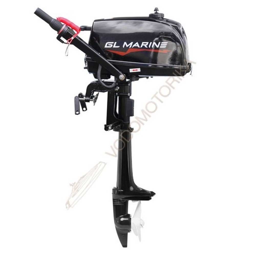 Лодочный мотор Gl-Marine T2.6 2.6 л.с. двухтактный