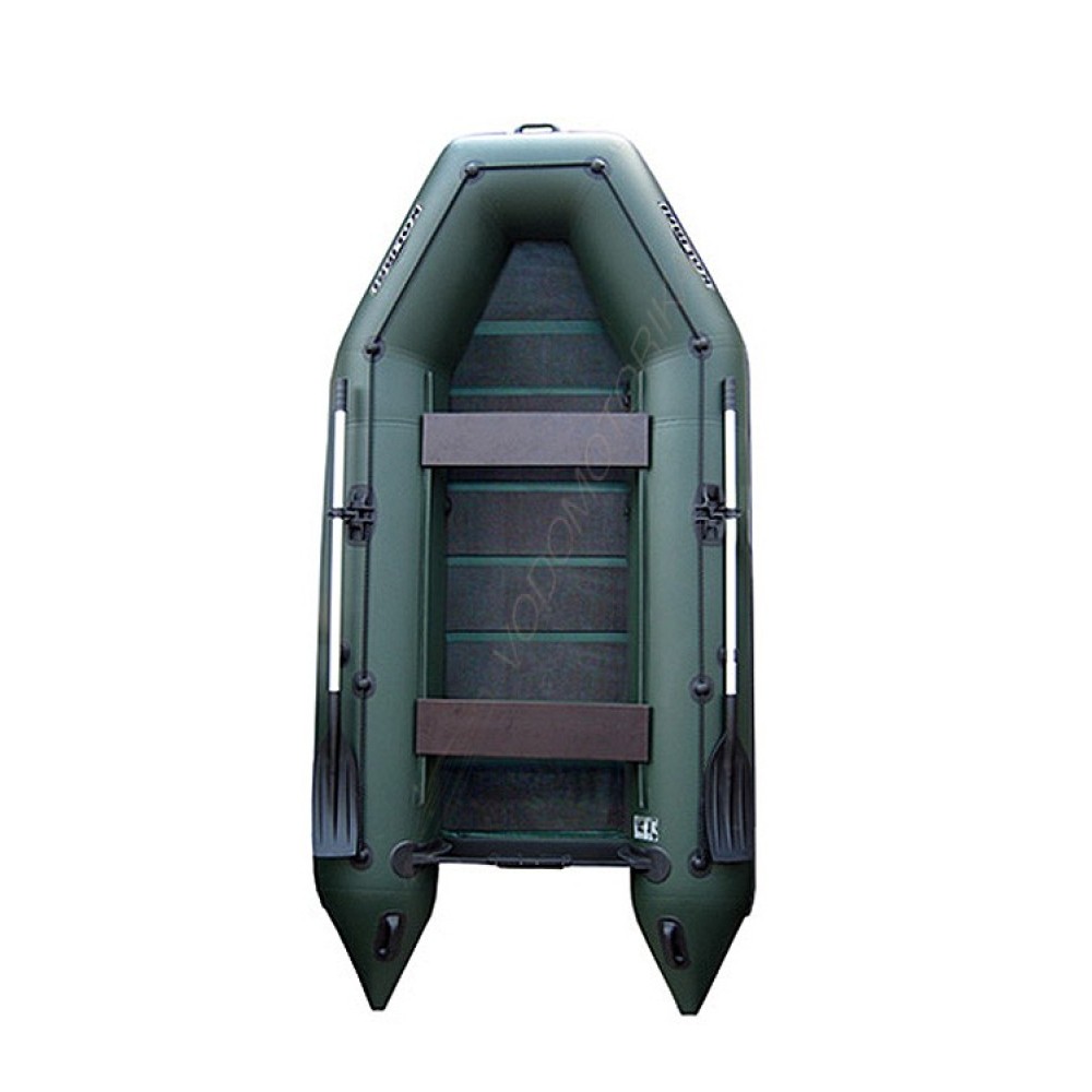 Лодка надувная НЕПТУН с килем КМ-300 Д ( темно-серый)