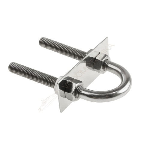 Рым-болт U-образный D12 мм, Lрез. 98 мм