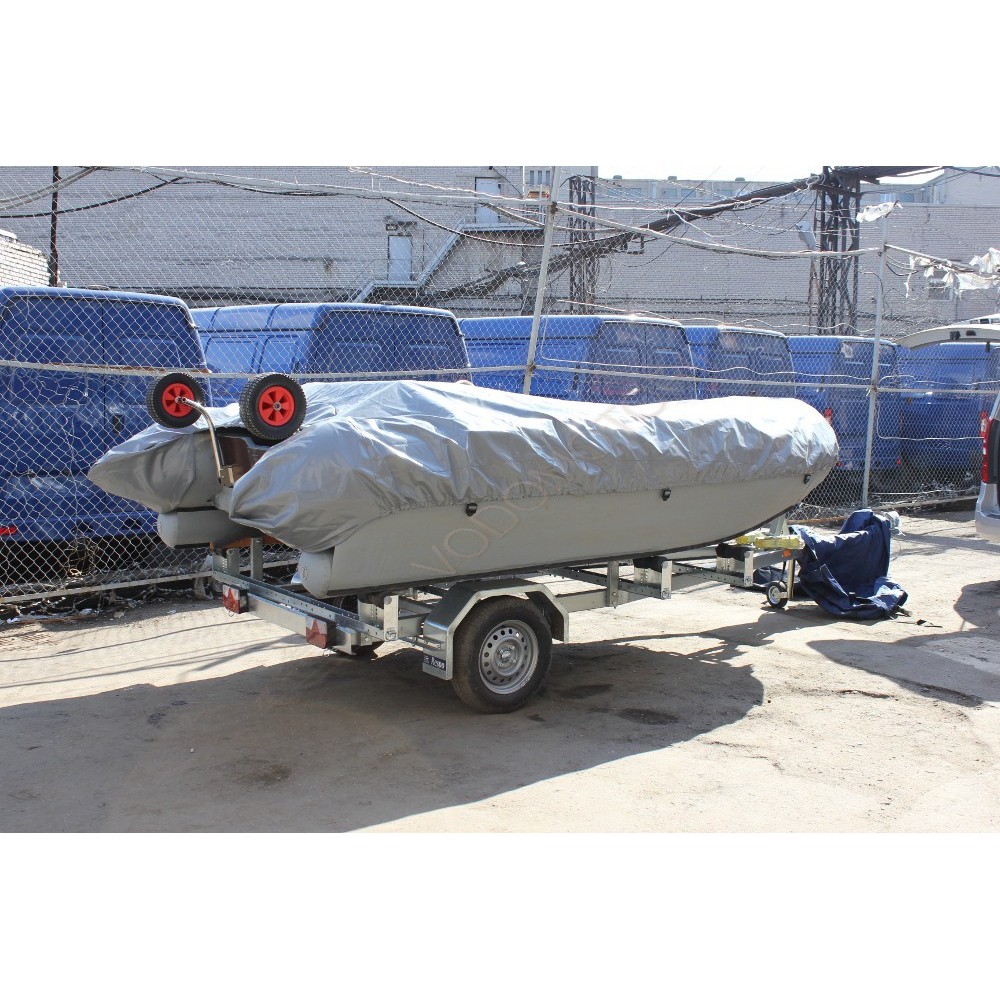 Тент транспортировочный на лодки Ротан 460, 460М (серый)