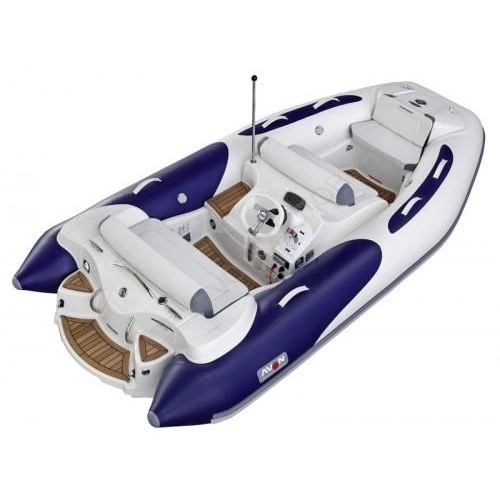 Лодка надувная AVON (ZODIAC) SeaSport Jet 330 ( бело-синяя )