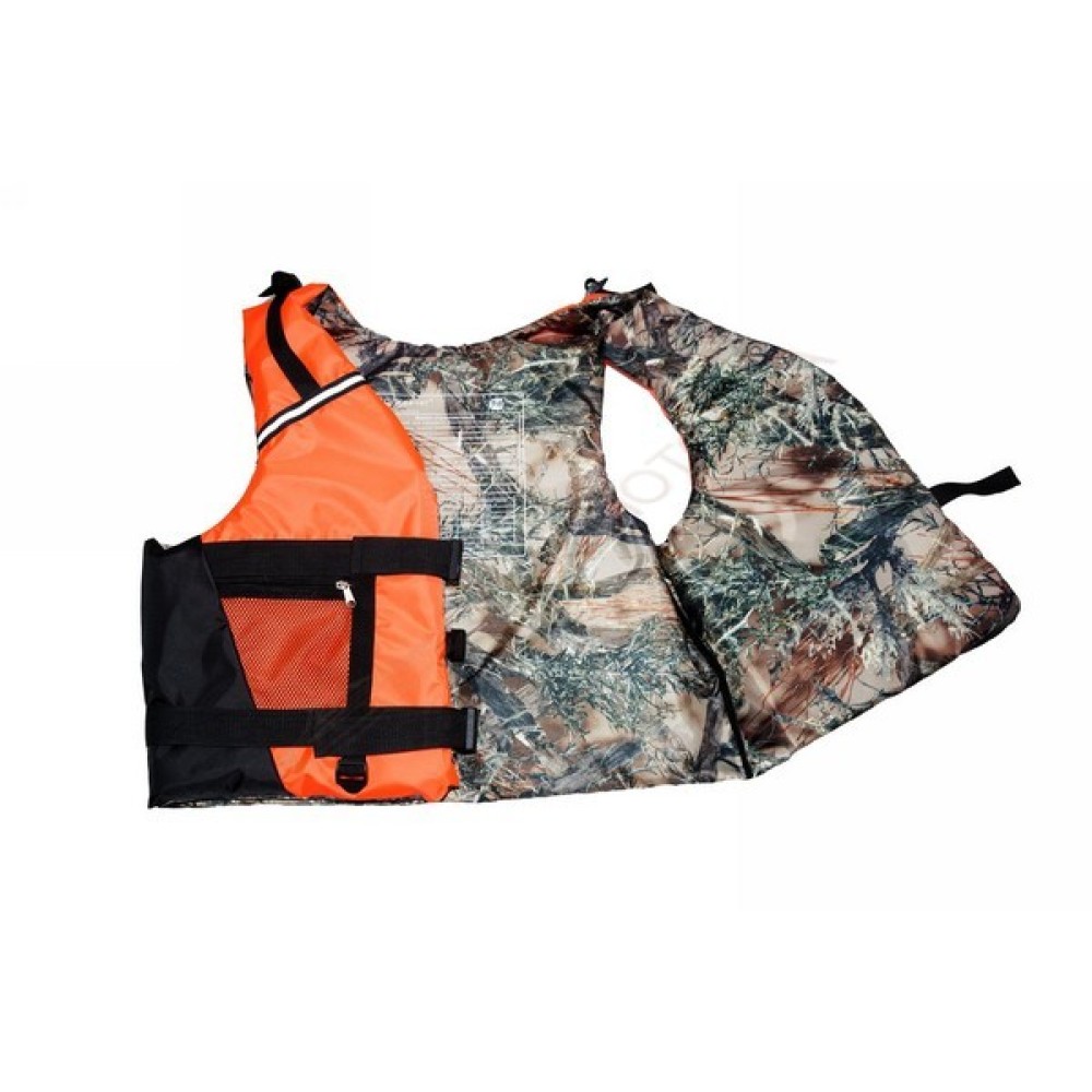 Спасательный жилет № 1 XL-XXL (р. 50-54) ( камуфляж,оранжевый,желтый,красный)