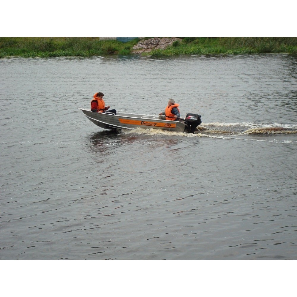 Алюминиевая лодка Wellboat-37