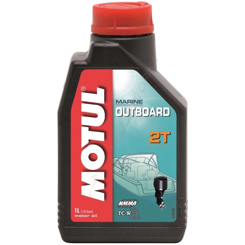 Моторное масло для 2-х тактных двигателей Motul outboard 2T минеральное