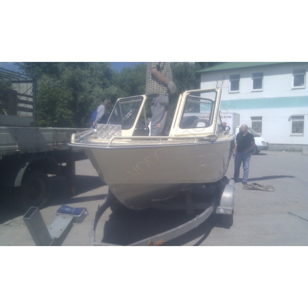 Алюминиевая моторная лодка RusBoat 55
