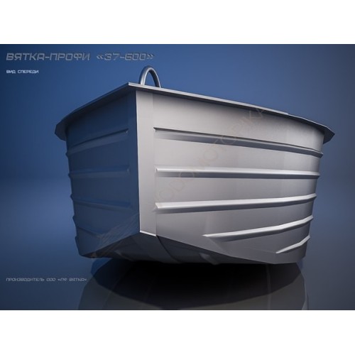 Алюминиевая моторно-гребная лодка Вятка 37-600