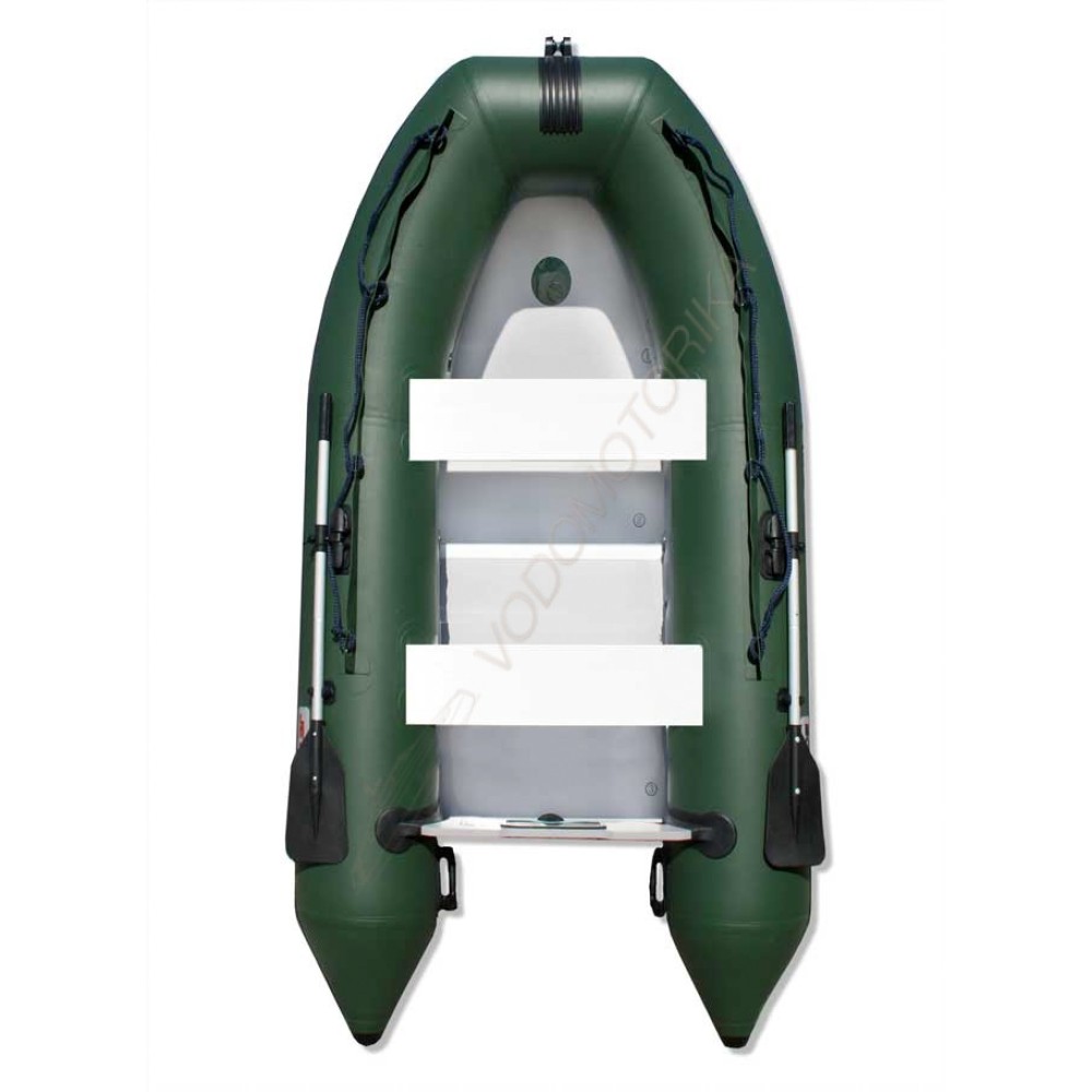 Лодка надувная Jet Force 380 SD Plywood ( зеленый )