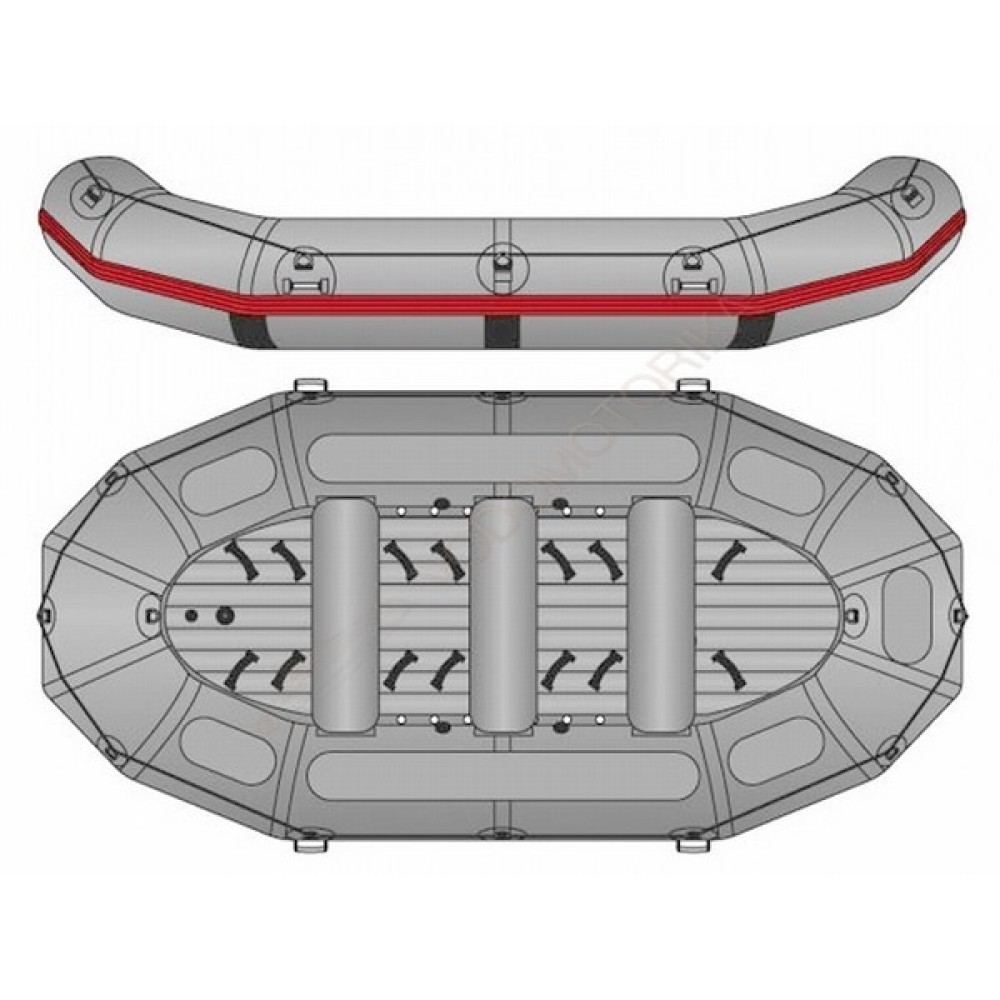 Надувной рафт Timetrial 14f