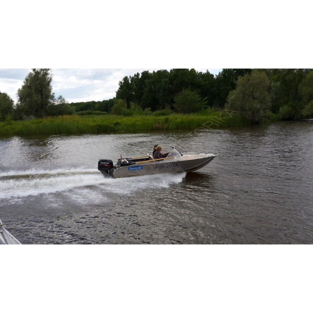 Алюминиевая моторная лодка ТАКТИКА-470 Hanter