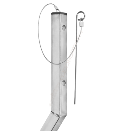 Колеса транцевые Горизонт Эконом-260 (оцинковка, съемные)