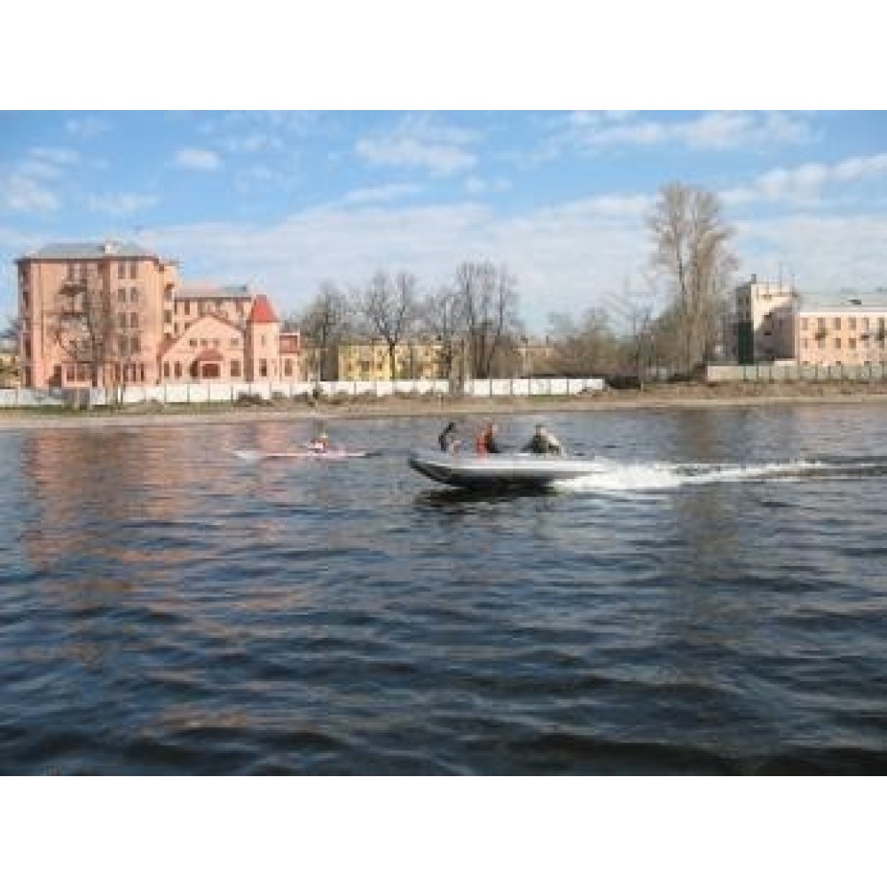 Надувная лодка Флагман 450 (пиксельный камуфляж)