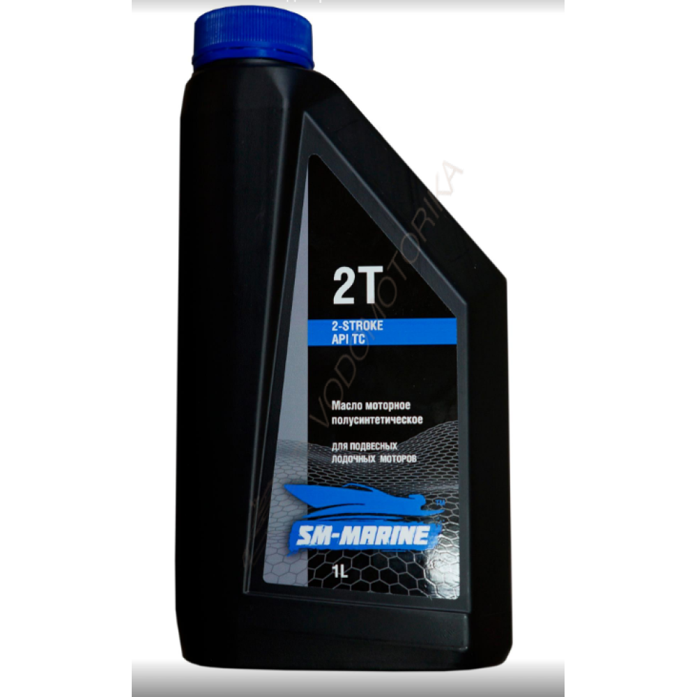 Масло для 2-х тактных двигателей SM-Marine API TC (1 л) полусинетика