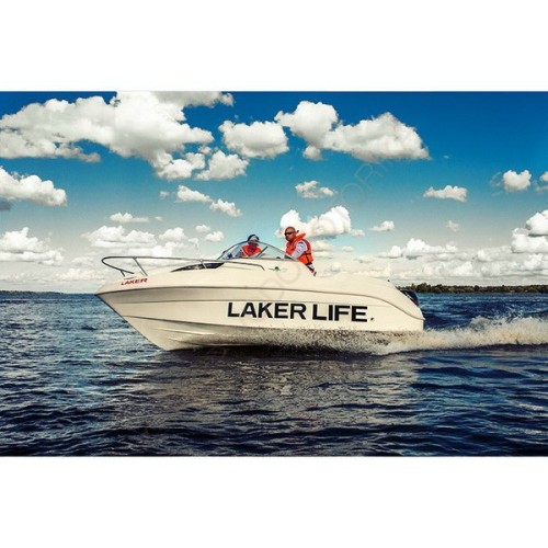 Лодка стеклопластиковая LAKER V570 (цветной)