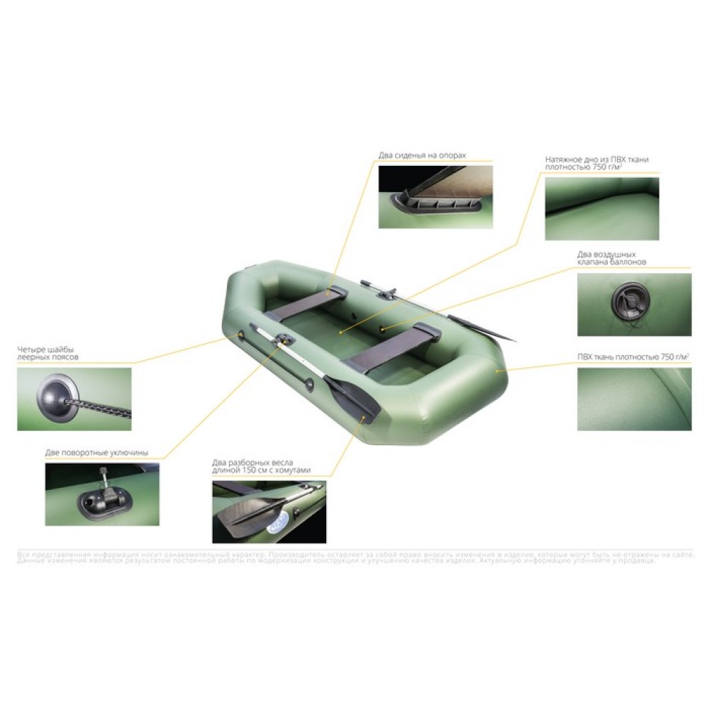 Надувная лодка RUSH 260